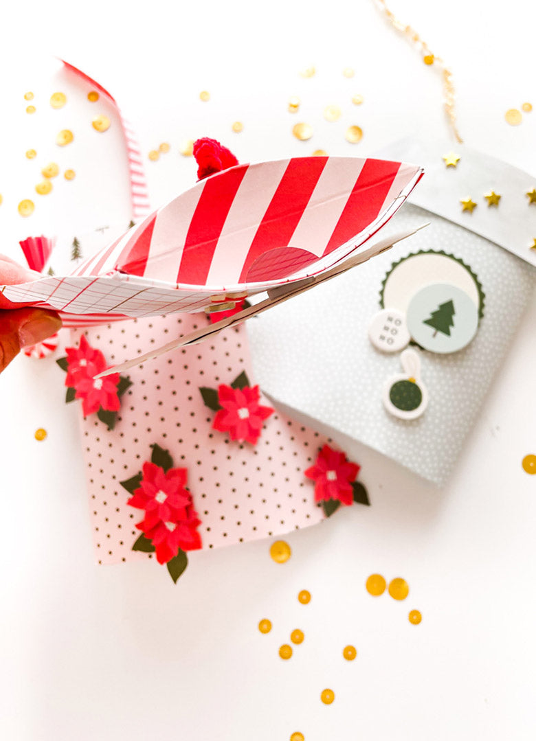 Christmas Stocking Pillow Box by Kerstin Scheidler for Felicity Jane