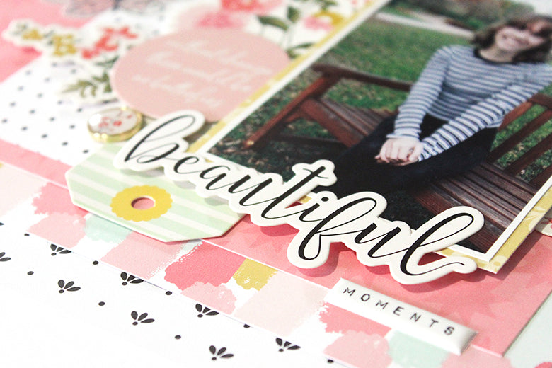 Scrapbook Layout by Mandy Melville for Felicity Jane