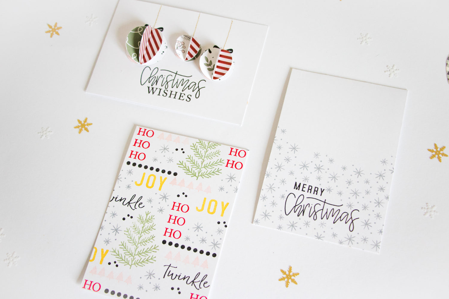 Quick & Easy Christmas Cards with the Holly Kit 03 | Kathleen Graumüller | Felicity Jane