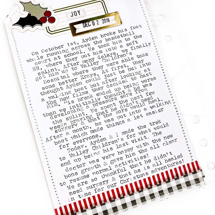 December Album by Lindsey Lanning for Felicity Jane