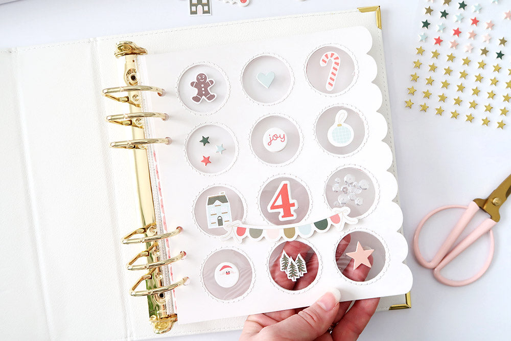 December Album Page by Sheree Forcier for Felicity Jane