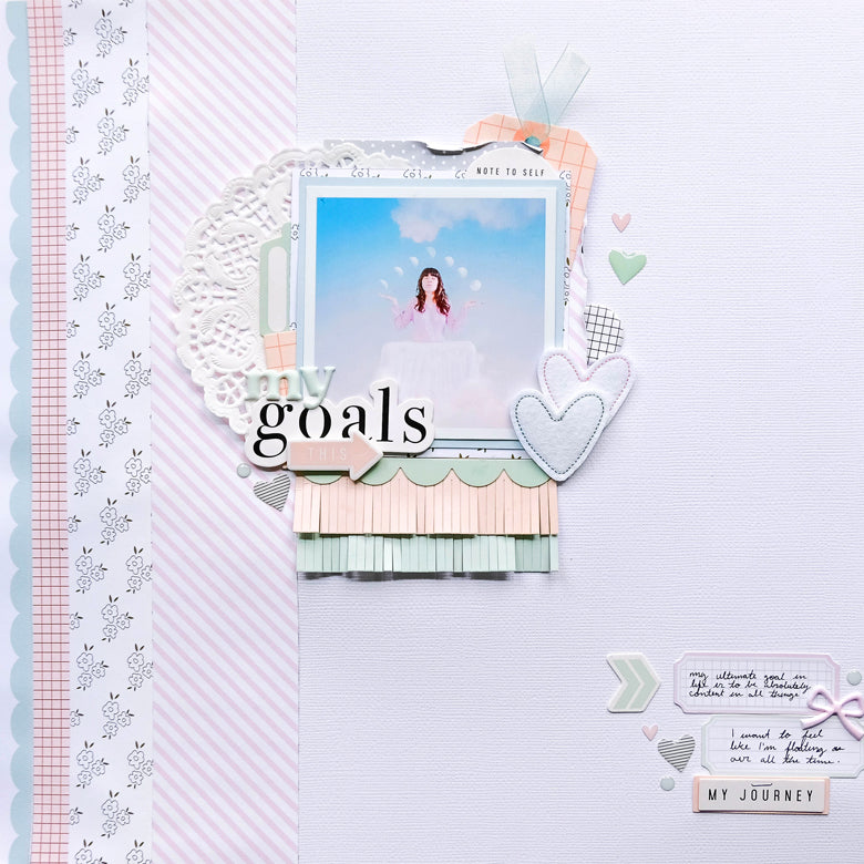 Scrapbook Layout by Tiffany Julia for Felicity Jane