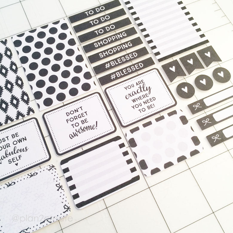 how to print and cut Felicity Jane planner stickers | @felicity_jane | Julie Kinneeveauk