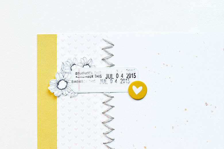 Happy Layout by Suzanna Stein | @FelicityJane