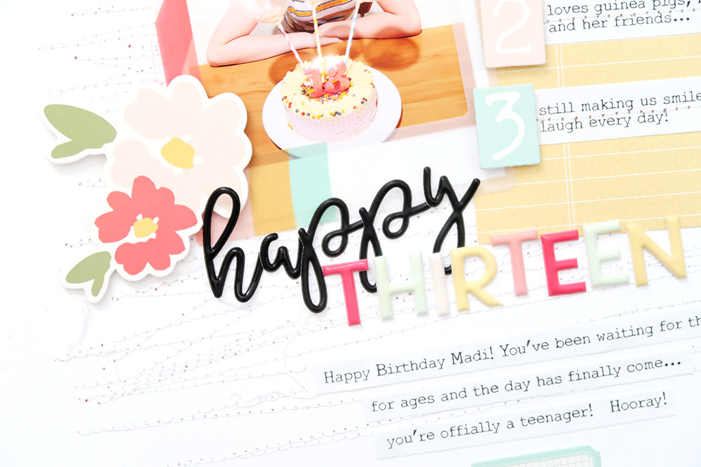 Scrapbook Layout by Sheree Forcier for Felicity Jane