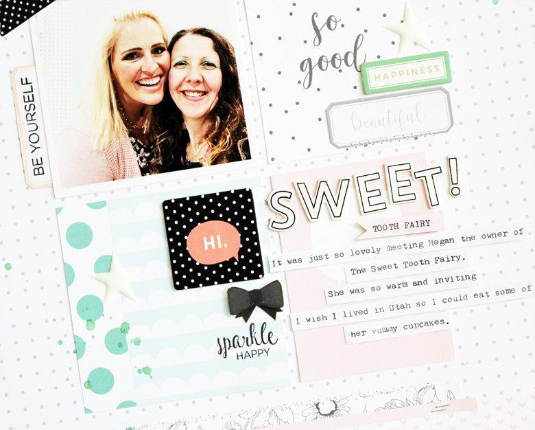 Sweet Layout by Kim Jeffress | @FelicityJane