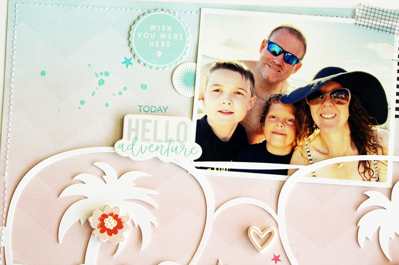 Aloha Layout by Kim Jeffress | @FelicityJane