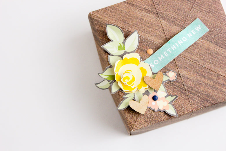 Paper Crafting Origami Box Tutorial | Janna Werner | Felicity Jane