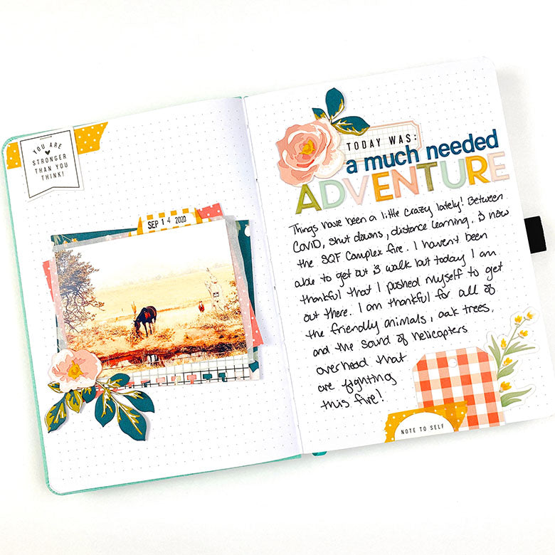 Journal Pages by Lindsey Lanning for Felicity Jane