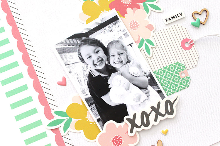 'Love These 2' layout using the Jaimee Kit 2 | Mandy Melville | Felicity Jane