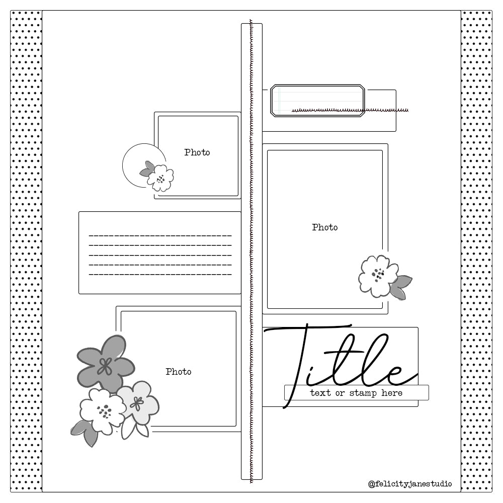 Sketch by Sheree Forcier for Felicity Jane