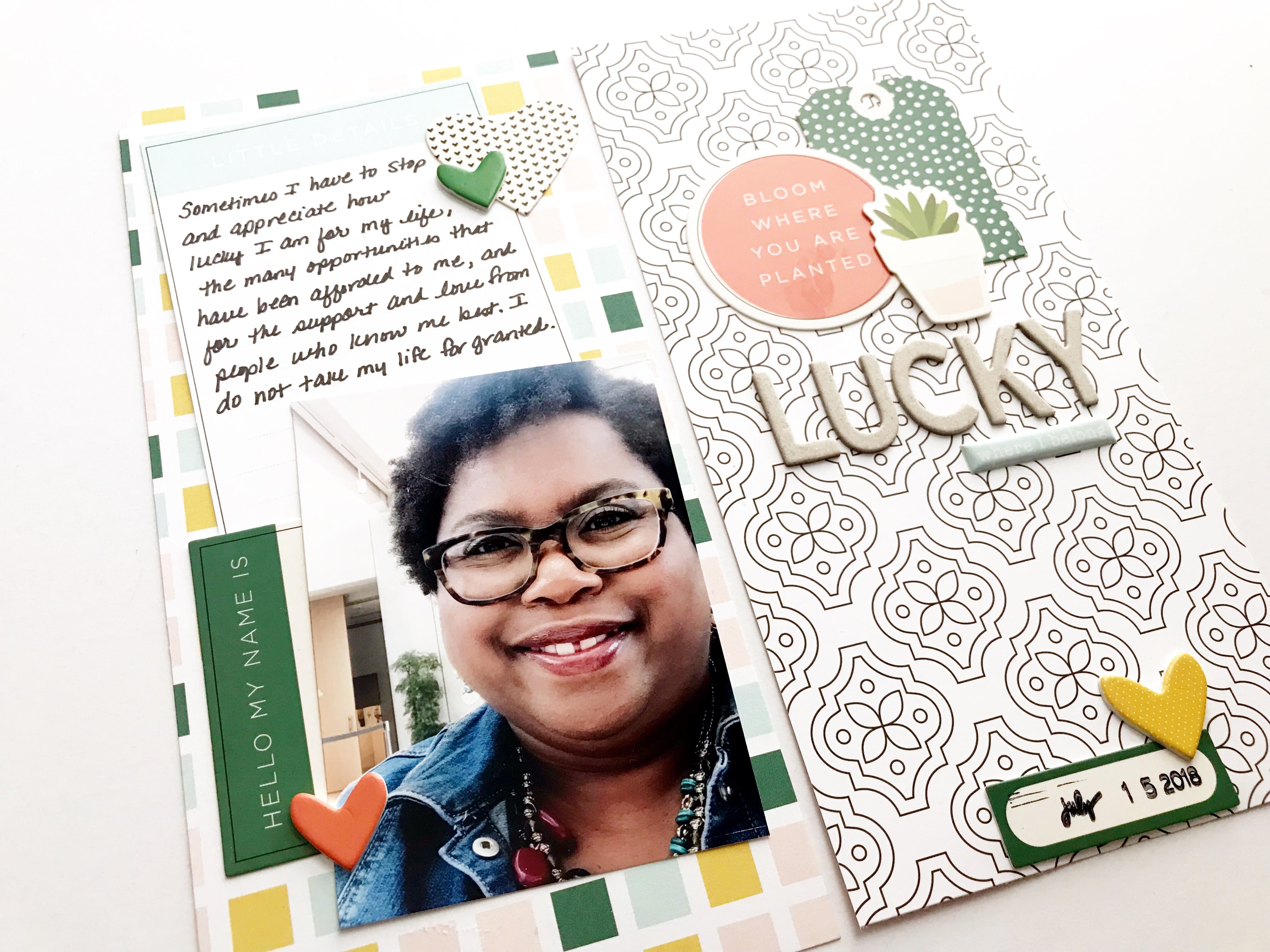 Lucky Traveler's Notebook Layout  Victoria Calvin – Felicity Jane