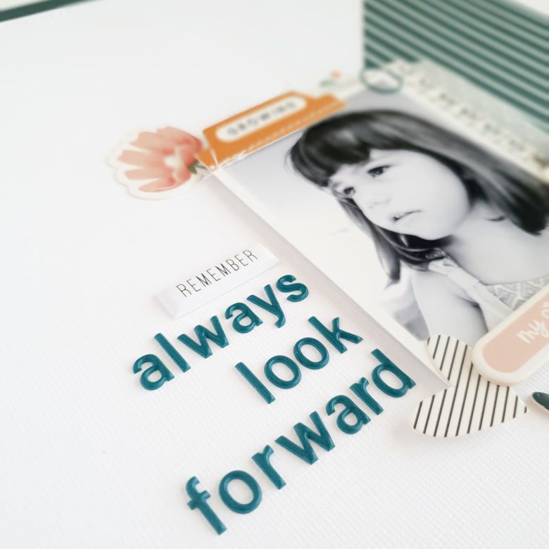 Scrapbook Layout by Anna Blades for Felicity Jane