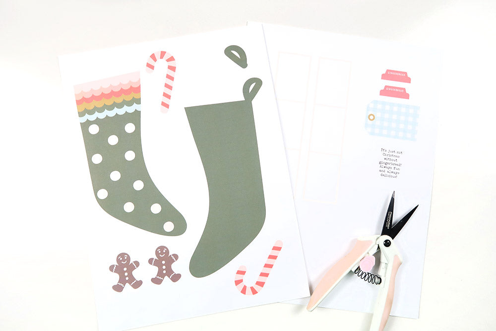 Ivy Stocking Page by Sheree Forcier for Felicity Jane
