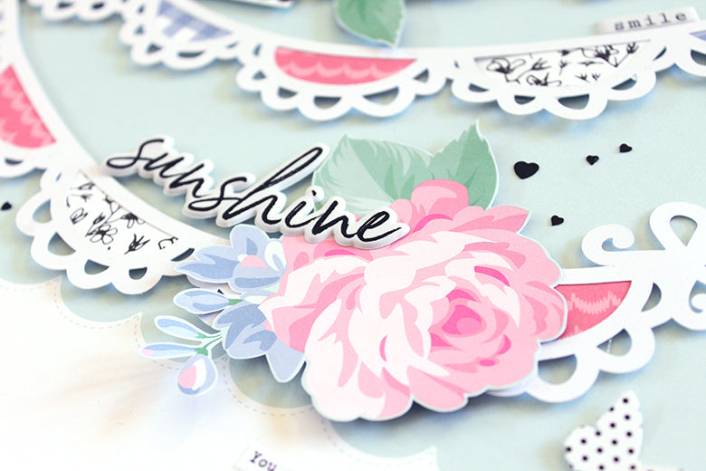 Sunshine Layout 4 - Mandy Melville - Felicity Jane