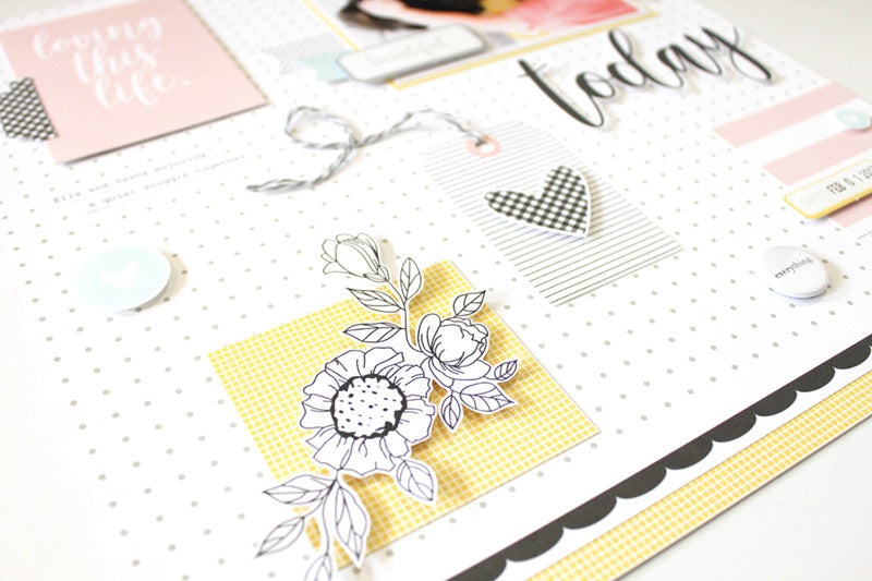 Today Layout by Mandy Melville | @FelicityJane