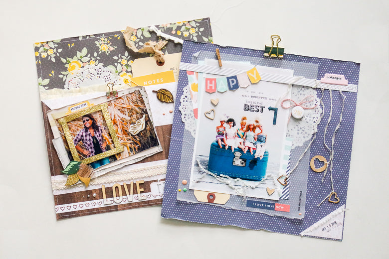 Scrapbook Layout by Marybeth Hancher | @FelicityJane