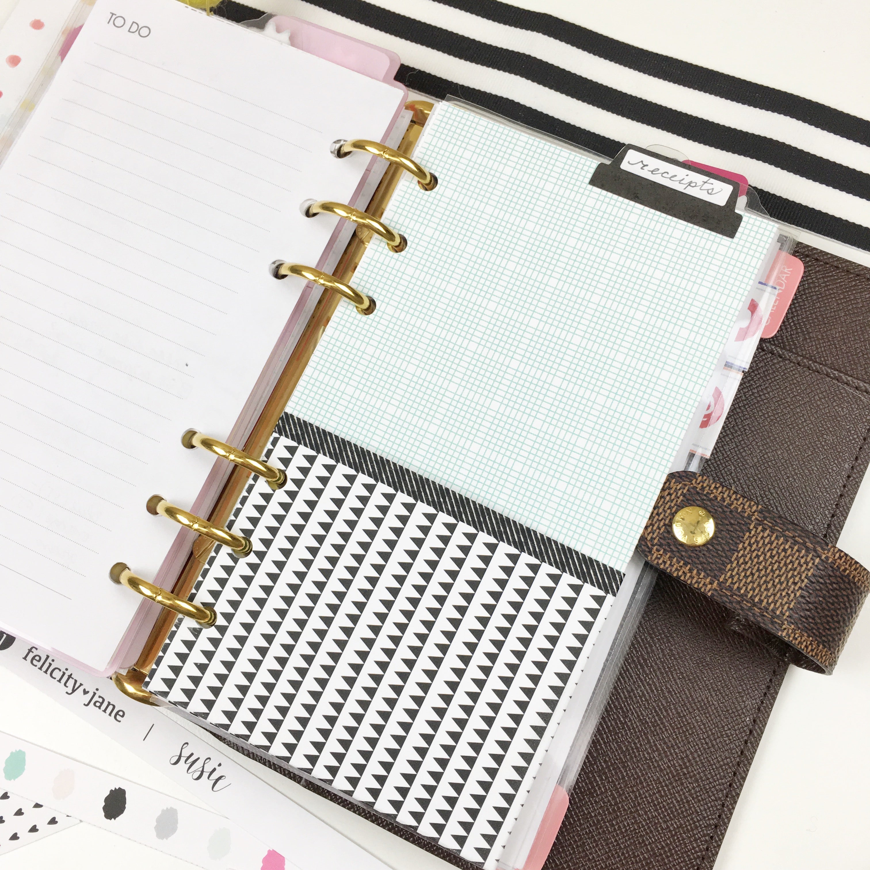 planner pocket | @felicity_jane | Julie Kinneeveauk