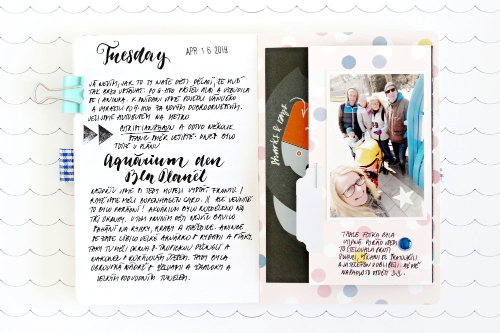Pocket Traveler's Notebook by Jana Bennett for Felicity Jane