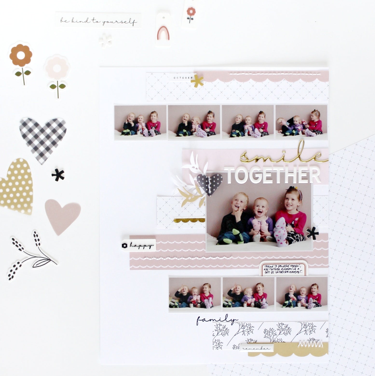 Scrapbook Layout by Jana Bennett for Felicity Jane