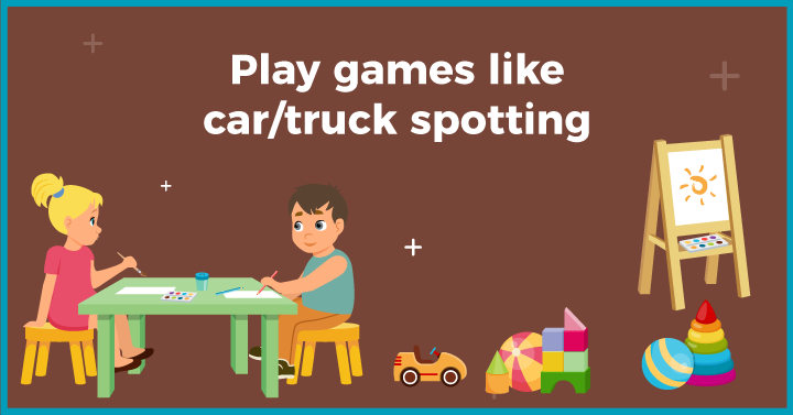 How to keep a 2-year-old busy in the car