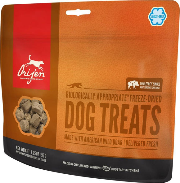 orijen wild boar treats