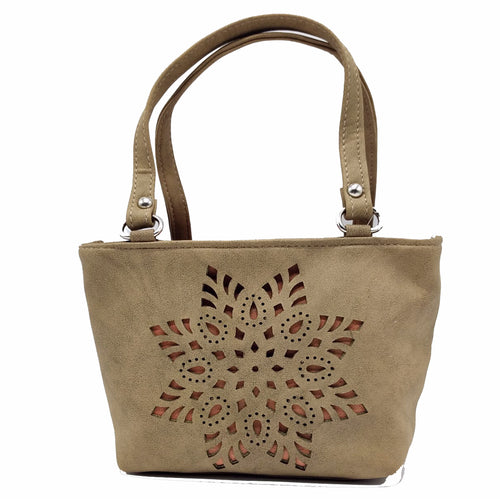 Designer hand embroidered crystal rhinestone flap bag purse at best price  in Karnal
