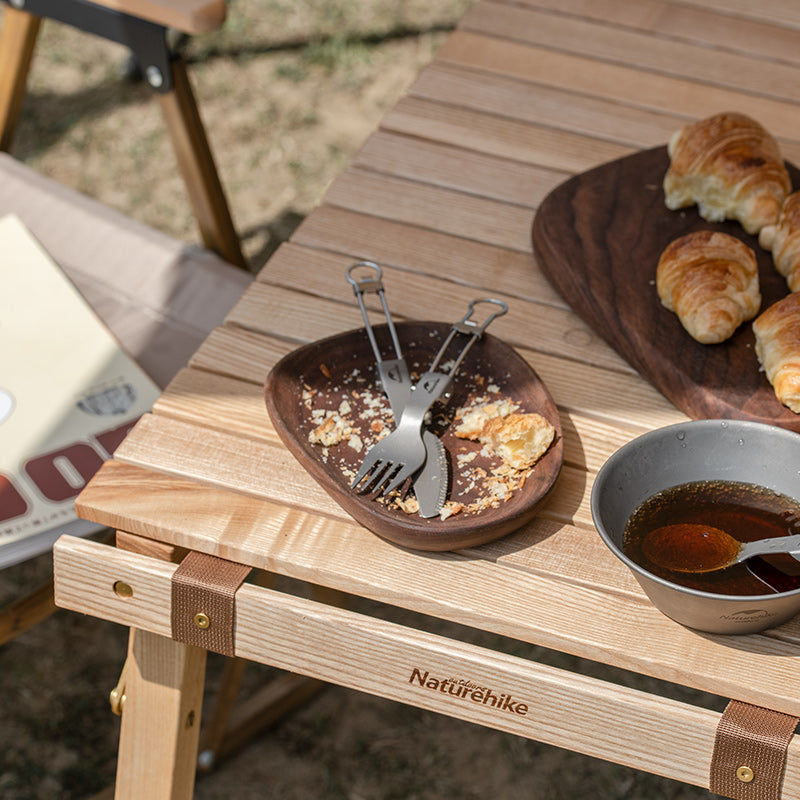 Folding Egg Roll Table（フォールディング エッグロール ウッド 