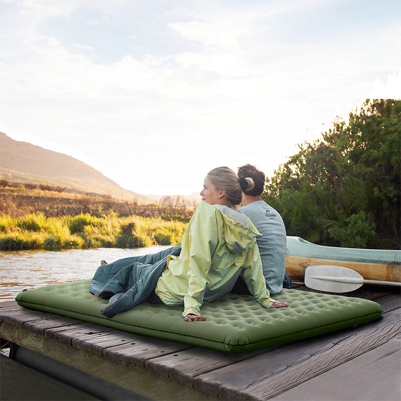 Double Airbag Camping Mattress（ダブルエアバッグ キャンピング ...