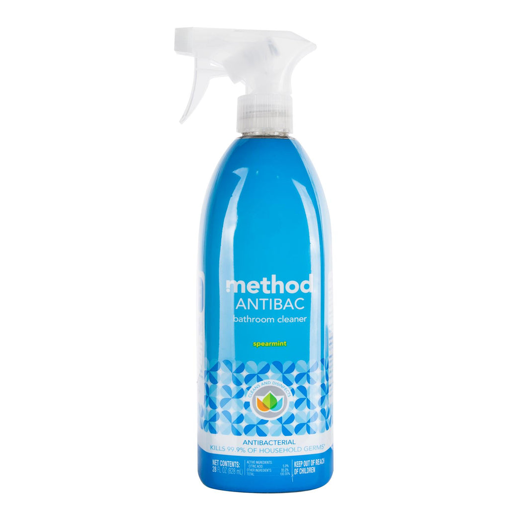 Antibac Bathroom Cleaner 828ml Spearmint Method Home Singapore