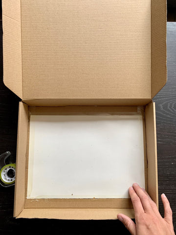 Wax paper for screen for DIY shadow puppet theatre
