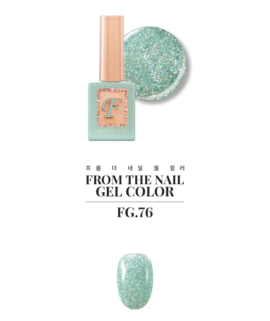 From the nail Fgel Glitter FG76 Glass Beach Collection