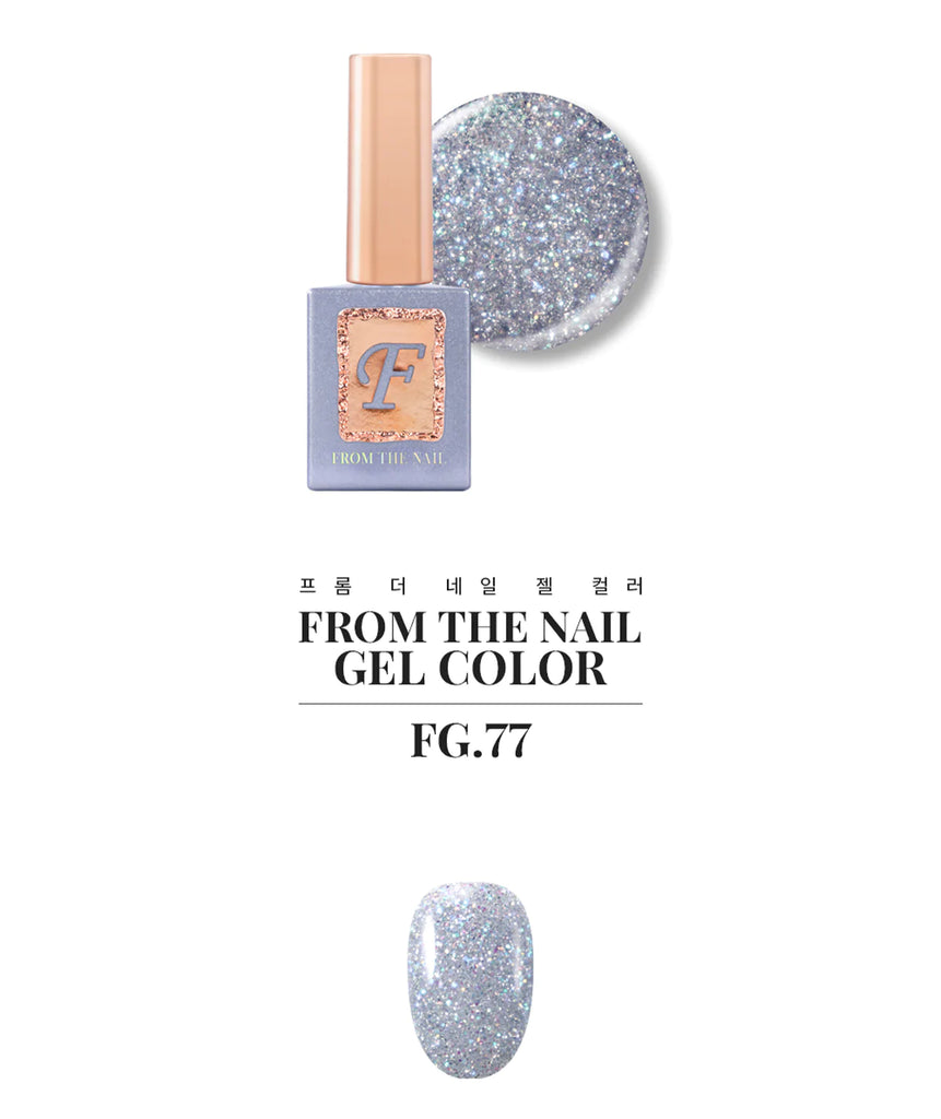 From the nail Fgel Glitter FG77 Glass Beach Collection