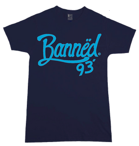 BANNED® Facing Script S/S T-Shirt