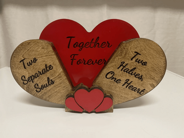 folding heart