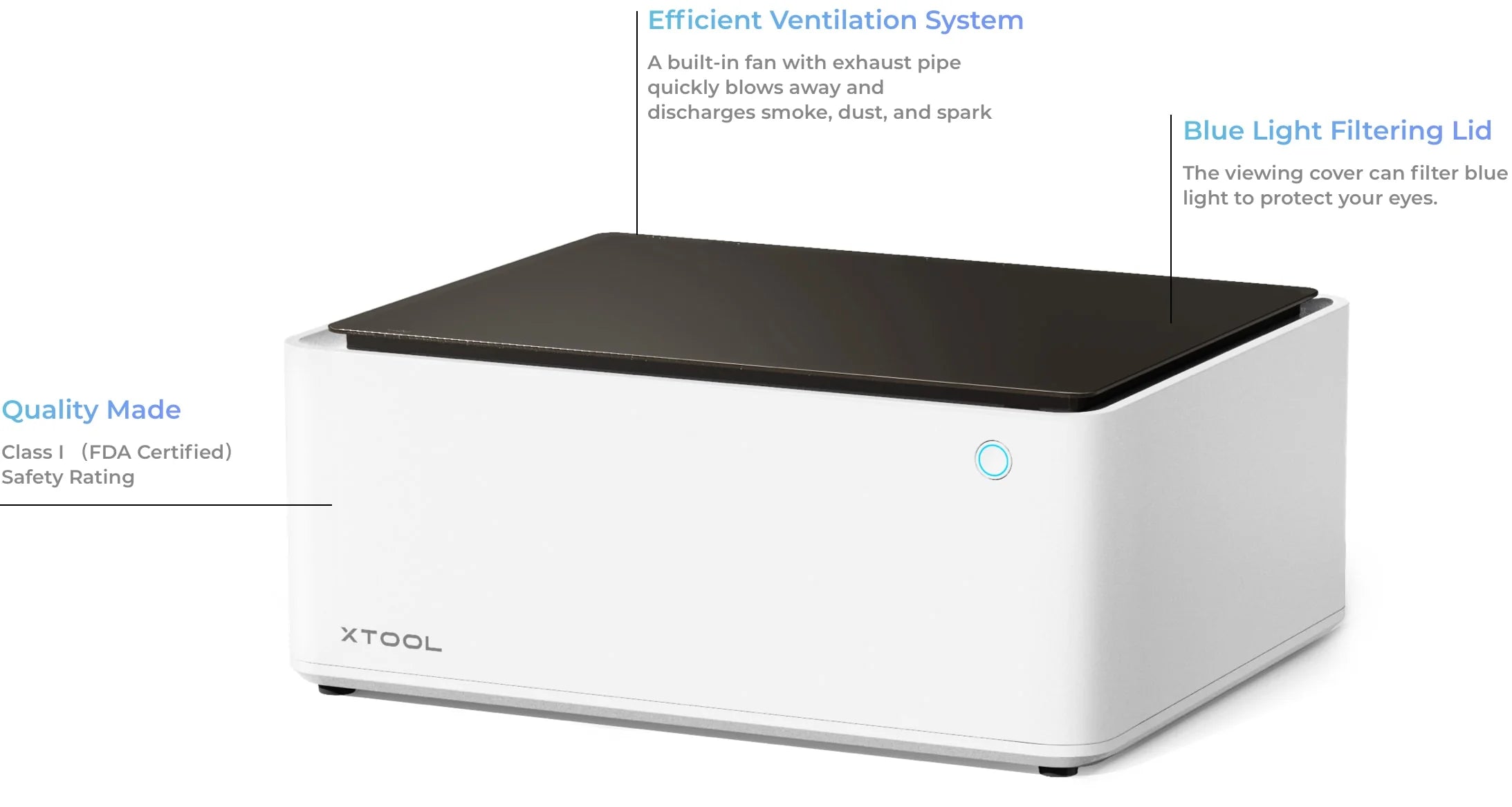 safety features of xtool m1 laser engraver