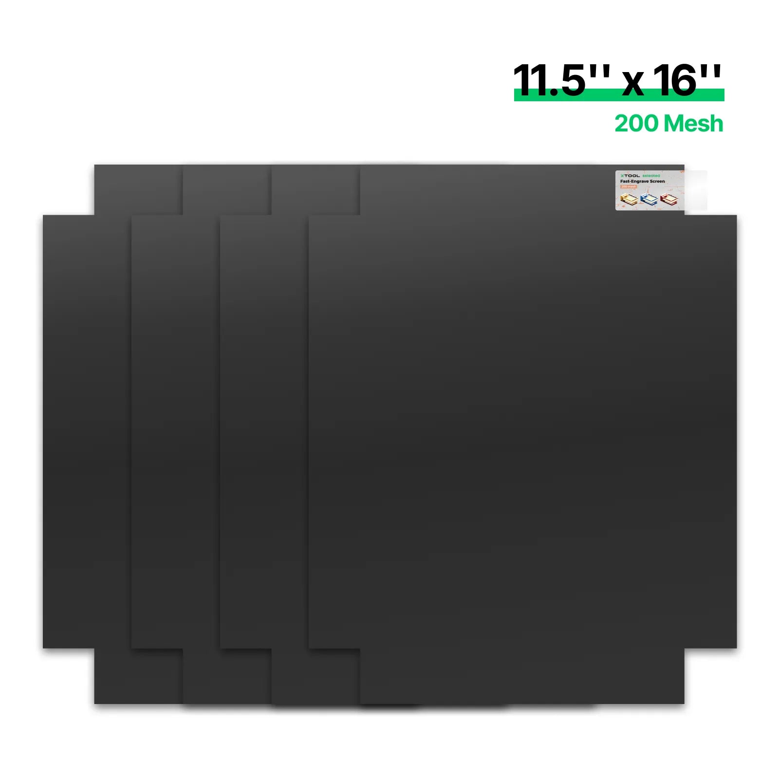 [Pre-Order] 200 Mesh Polyester Fast-Engrave Screen (4pcs) 11.5" x 16"