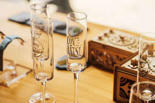 etched glasses