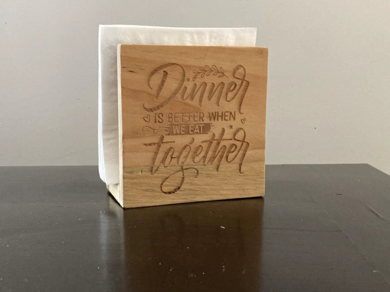 wood projects that sell: wooden napkin holders