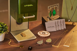 xTool F1 laser engraver for jewelry personalization