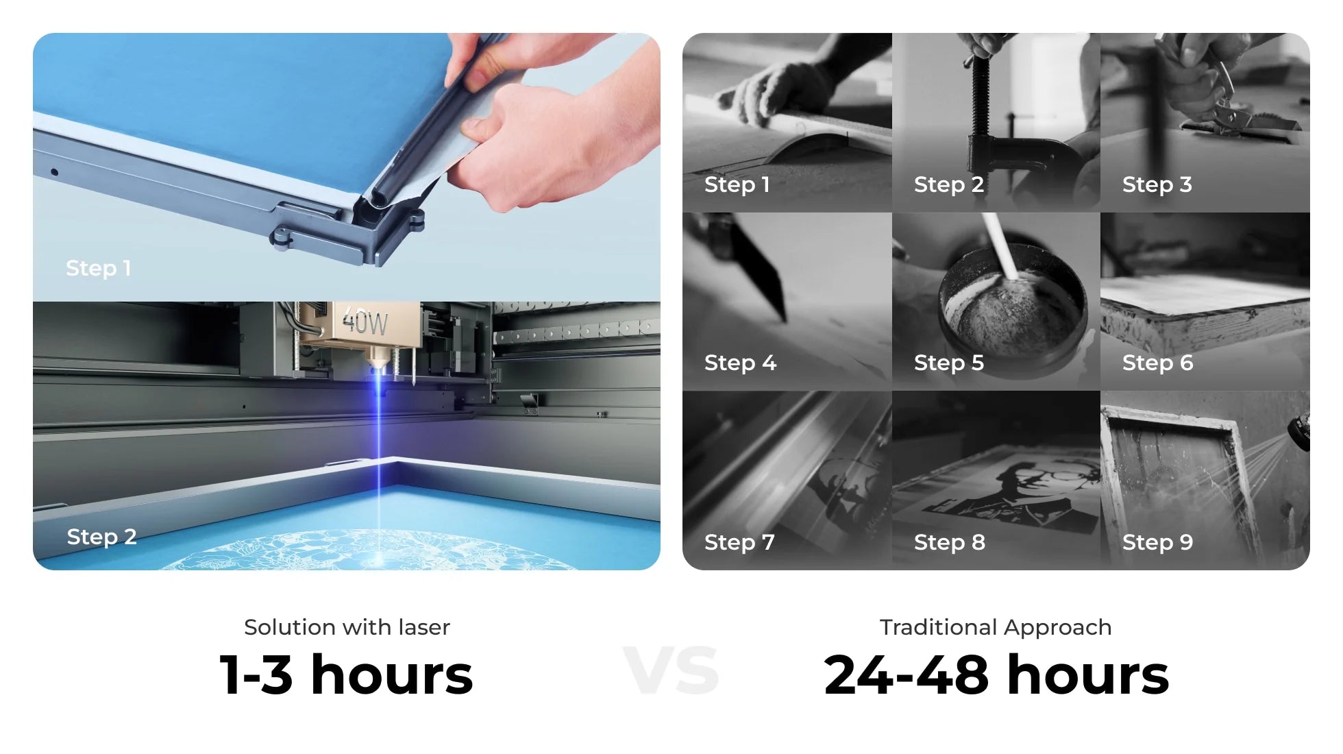 xtool screen printer vs traditional screen printers