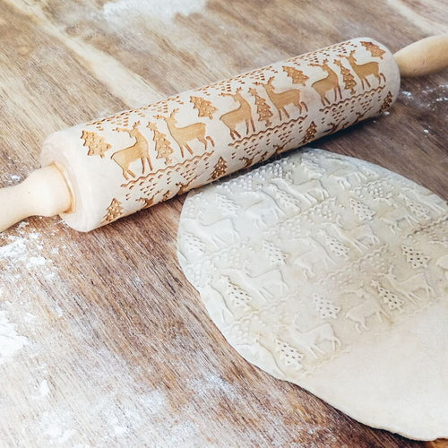 engraved christmas gifts - engraved rolling pin