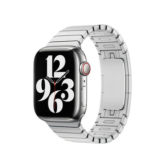 apple watch with stainless steel band