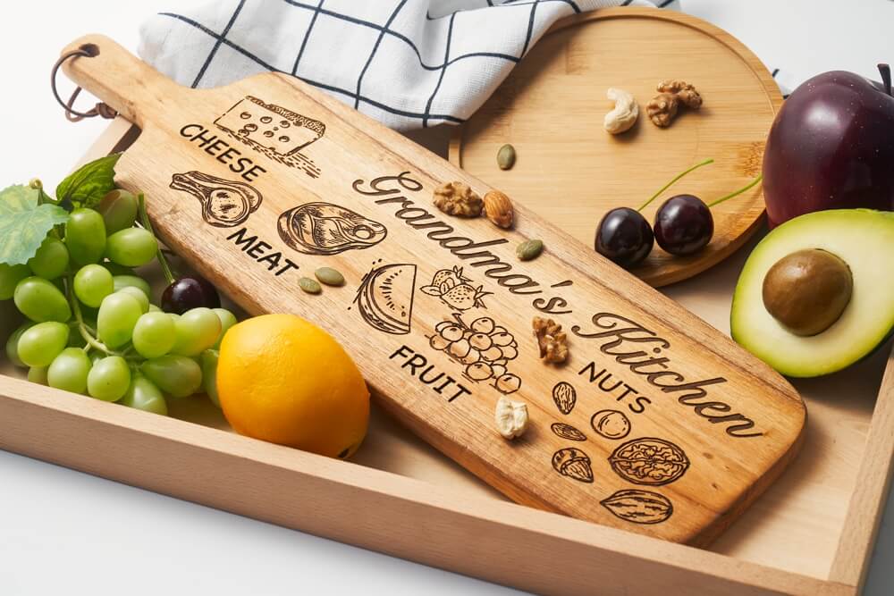 engraved serving board