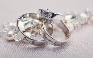 engraved rings