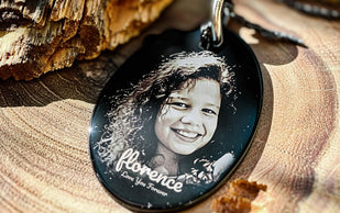 personalized keyring with laser engraving