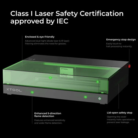 Introducing xTool S1: The World's First 40W Enclosed Diode Laser Cutter -  xTool