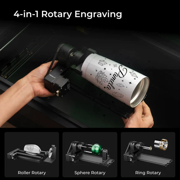 rotary engraving features of xtool s1