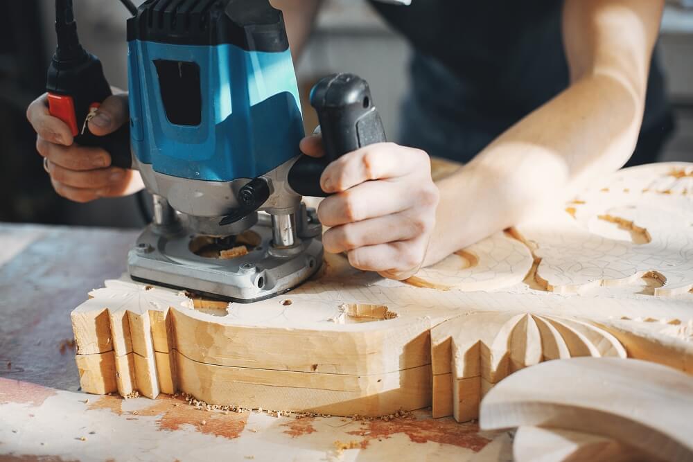 power wood engraving tools: routers