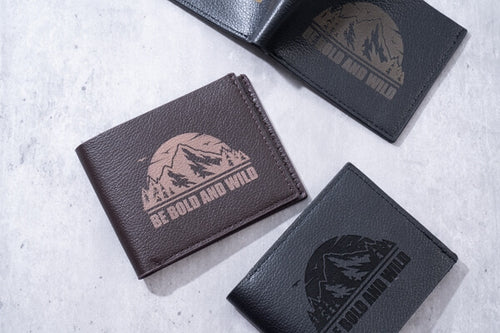 craft show ideas - engraved wallets